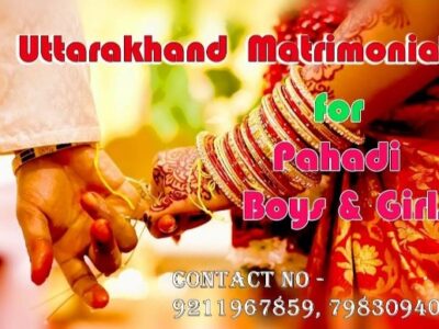 Uttarakhand matrimonial - for pahadi boys & girls