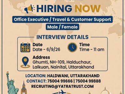 Job Opening : Office Executive / Travel & Customer Support Executive